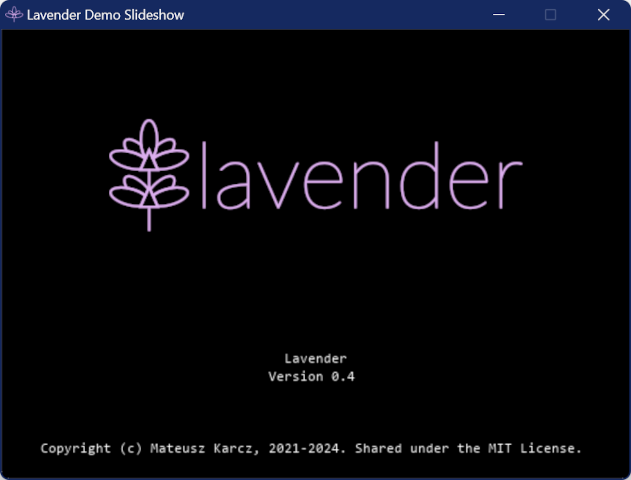 Przykład użycia programu Lavender